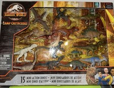 Jurassic World Camp Cretaceous 15 Mini Action Dinosaurs Baryonyx Indominus Rex 