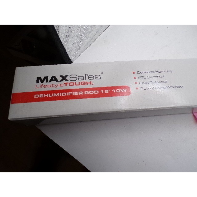 MAXSafes LifestyleTOUGH Dehumidifier Rod 18 Inch 10W for Gun Safes and Cabinets