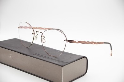 LINDBERG SPIRIT TITANIUM T612 C61A Brille Brillengestell mit Etui NEU nie benutzt