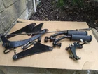 BSA BANTAM D7/10/14 FOOTREST PLATES/ /FOOTBRAKE WITH ROD/CHAIN GUIDE ETC