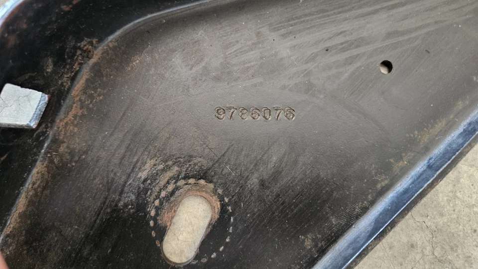 Soportes de parachoques trasero OEM 1967 Pontiac GTO Tempest Lemans Foto 4 de 4