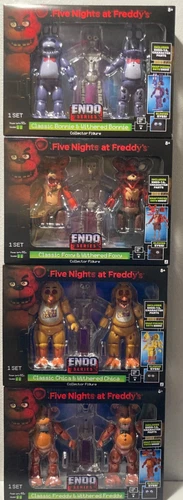 Complete Set Five Nights at Freddy’s Jazwares Endo Series FNaF Action Figures 67