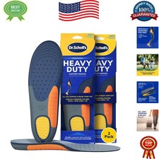 Personalized Fit Heavy Duty Insoles for Wide Feet, Men 8-14, Comfortable Relief
