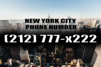 212  777 x222 New York City Manhattan 212 Area Code Phone Number