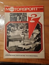 DDR Illustrierter Motorsport 4/78 Rallye Berlin, Golf 1 GTi, Camping in der DDR
