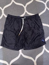 Tommy Bahama Swim Trunks Mens XL Navy Blue Cargo Shorts Lined Nylon