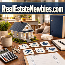 RealEstateNewbies.com First Time Home Buyer Education Domain Name