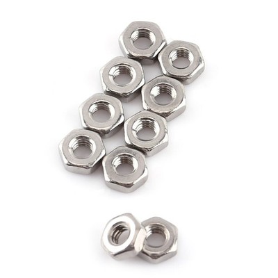 M2.5 A2 Stainless Steel Hex Socket Screws Bolt With Hex Nuts Assortment