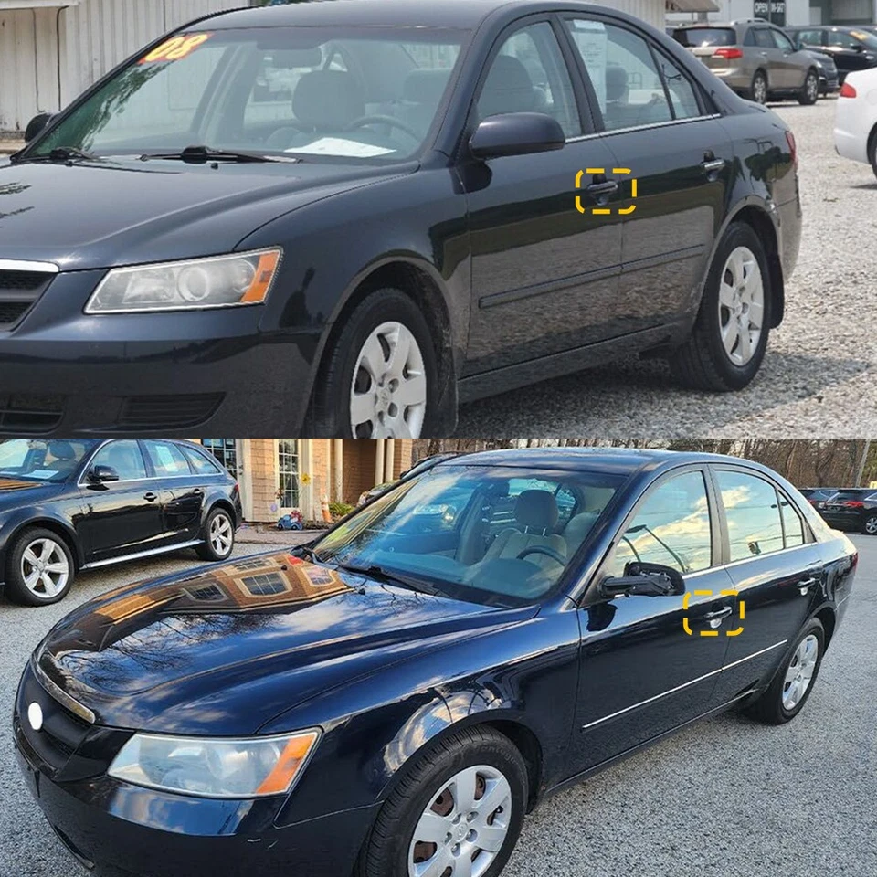 826523K000 Manija de puerta exterior para Hyundai Sonata conductor delantero plástico imprimado Foto 4 de 4