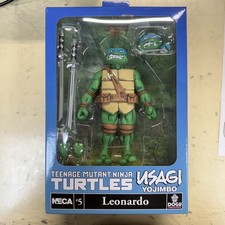 NECA TMNT x Usagi Yojimbo Leonardo 5 Stan Sakai's Comic style Action Figure