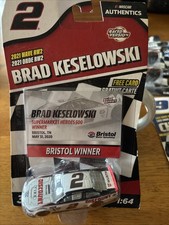 2021 NASCAR Authentic 1:64 2 Brad Keselowski Supermarket Heroes 500 Winner 2020