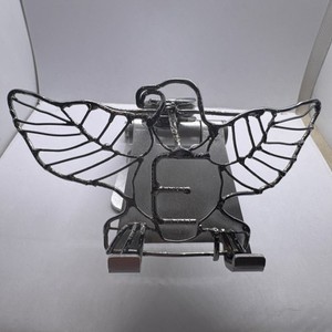 BSA Homemade Metal  Eagle neckerchief slide