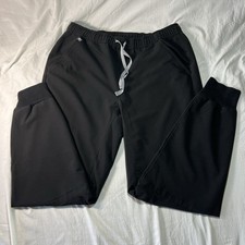 Figs Tansen Jogger Scrub Pants Black Men's Size L MXXSW2004