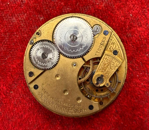 Antique Waltham Grade 20 7j, 16s 1894 Watch Movement Repair
