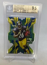 2013 Topps Chrome /50  Die Cuts REFRACTOR  Le'Veon Bell RC BGS 9.5 GEM MT POP2