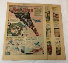 1958 six page cartoon story ~ JOE FOSS Ace Of Aces