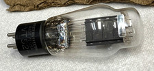 NOS VT-52 WESTERN ELECTRIC ENGRAVED BASE DOUBLE SQUARE GETTER  45 SPECIAL  TUBE