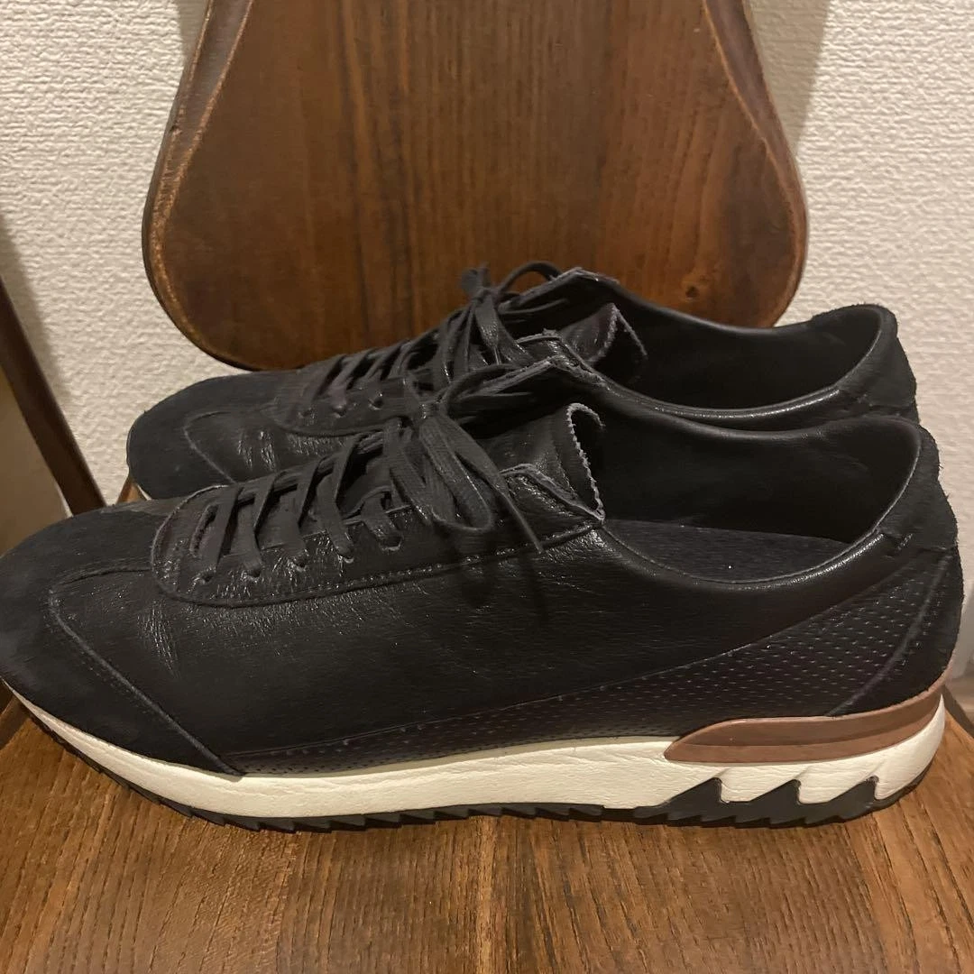 ASICS Sneakers da uomo 10.0US vicino a Onitsuka Tiger in pelle nera