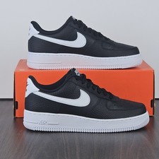 Nike Air Force 1 Low '07 Schwarz/Weiß UK 6 / EU 47 Herren Sneaker