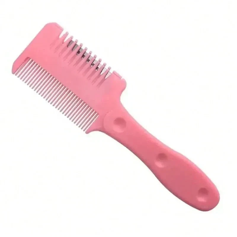 Peine de afeitar de cabello de doble cara 3 piezas con hoja extraíble diluyente de cabello recortadora afeitadora Foto 3 de 4