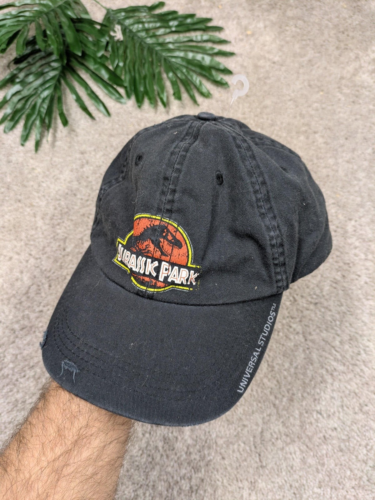 Jurassic Park Universal Studios Hat Cap Strap Bac… - image 1