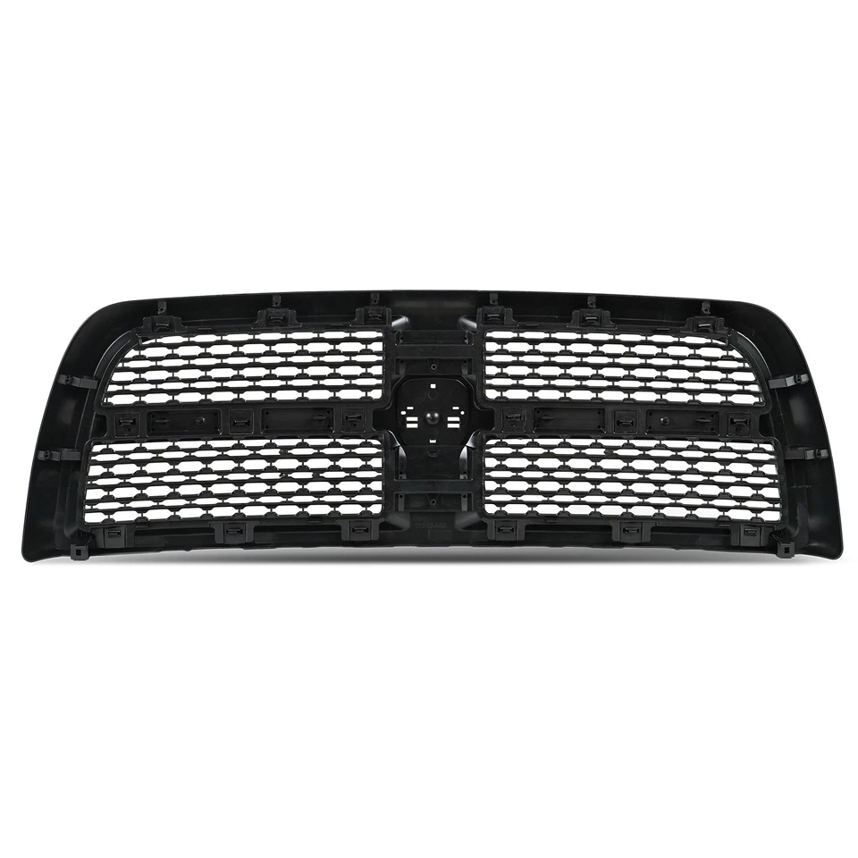 Front Bumper Grille Grill For 2010-2018 Ram 2500/3500 Upgrade Gloss Black Foto 4 de 4