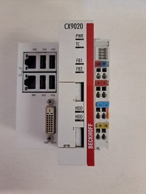Beckhoff CX9020 Embedded PC Ethernet TCP/IP PLC TwinCAT - Mustang Dyno Pull USED