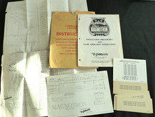 Gottlieb Magnotron Complete manual set + Schematics, original Envelop Pinball.