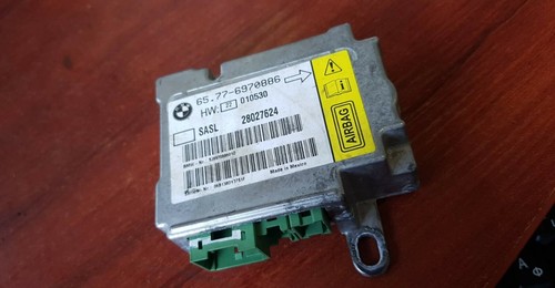 BMW 7ER E65 730 735 AIRBAG SENSOR MODUL EINHEIT VORNE LINKS 6970886