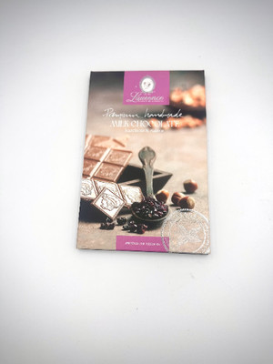 Milk Chocolate With Hazelnuts&Raisins 80g(2.82oz) | Superior Quality Chocolate |