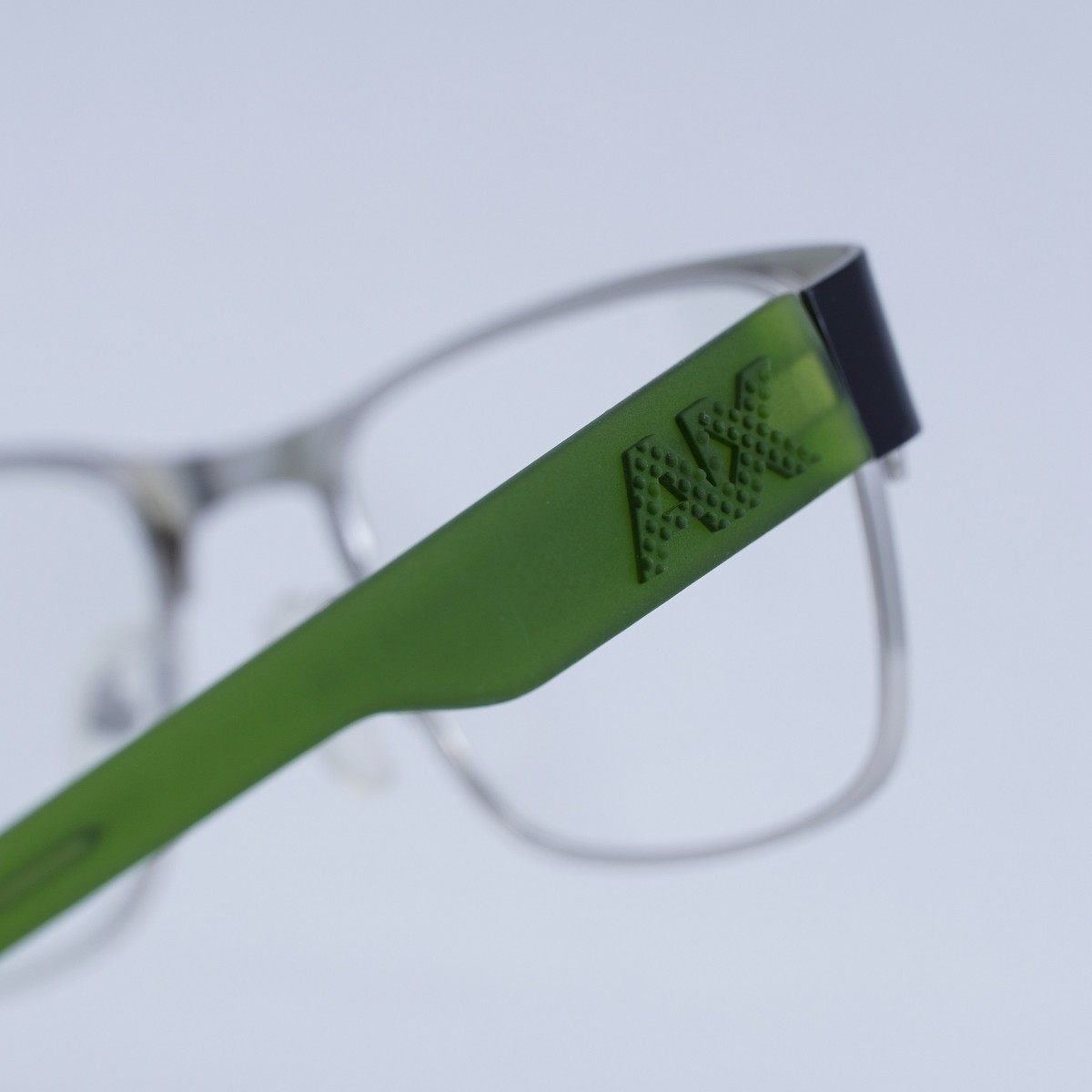 ?️ New Armani Exchange AX1012 6045 Eyeglasses - Black/Silver/Green Frame 51mm Eyeglasses Armani Exchange AX1017 | Free Shipping | Glasses.com® main image 2