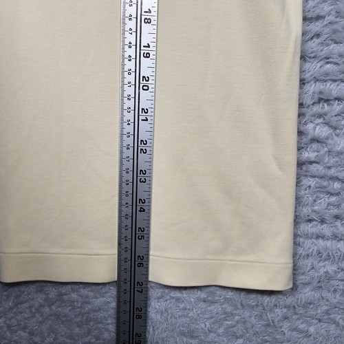 Ssang Bang Wool Henley Shirt Small Ivory Long Sleeve - Picture 4 of 7