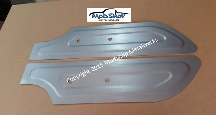 1961 1966 Ford F100 Truck Custom steel Door panels with Bead Roll