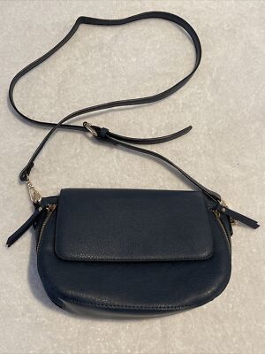 Target Faux Leather Bag Crossbody Bag with Decorative Zippers