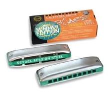 Seydel Session Steel 2023 Summer Edition Diatonic Harmonica Key F