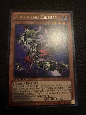 Archfiend Heiress Rare 1st Edition JOTL-EN029 LP