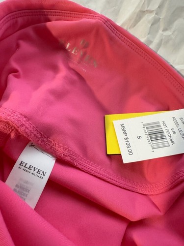 EleVen by Venus Williams Rebel Legging Women's Size S Hot Fuchsia Athletic Wear - Picture 7 of 8