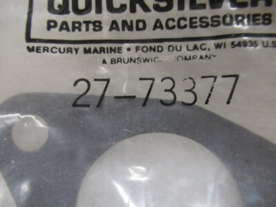 Ip3762 Mercury Marine OEM 27-73377 Gasket Old Stock Part 73377 for 