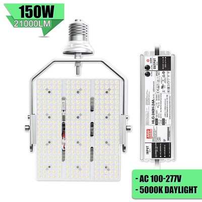 150W LED Parking Lot Retrofit Kit Street Parking Lot Lights ETL Listed E39 Bulb