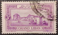 GRAND LIBAN 1925 YT 60 OBLITERE TBE