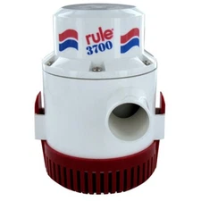 Rule 3700 G.P.H. Bilge Pump Non Automatic 12V 14A