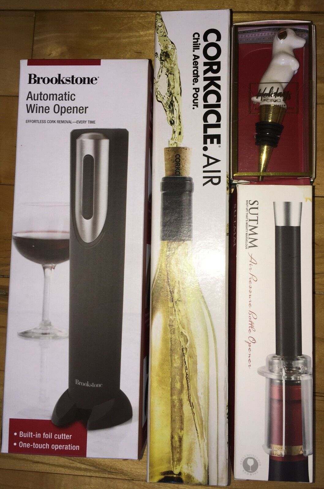 Wine Enthusiast Wine Bottle Chiller NIB - with Stand Up Electric Bottle  Chiller