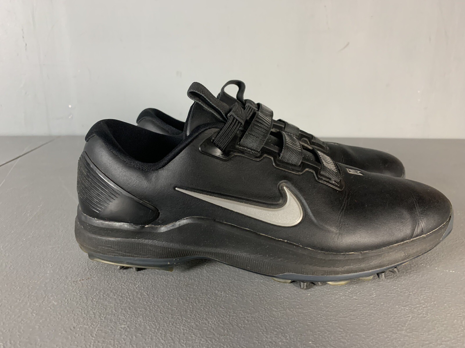 Nike Tiger Wood TW71 Fast Fit Black Golf Shoes Mens Size 10.5 CD6300