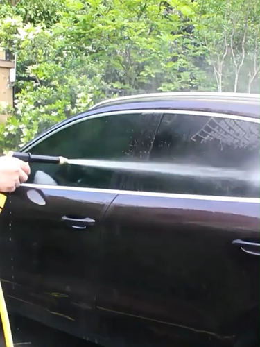 Tubo Idropulitrice Giardino Tubo con Ugello Spruzzatore Pistola a Spruzzo Regolabile - Video 1 di 1