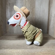 Target Dog Plush S'mores Camping Dog Stuffed Toy Bullseye Rare 2005 READ DESC.