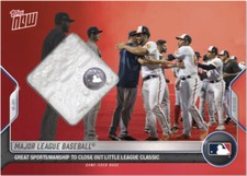 Topps NOW 2022 Card #758D Major League Baseball Game-Used Base Relic /10 Presell