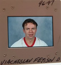 Viacheslav Fetisov NEW JERSEY DEVILS Detroit Red Wings CSKA Moscow SLIDE 1
