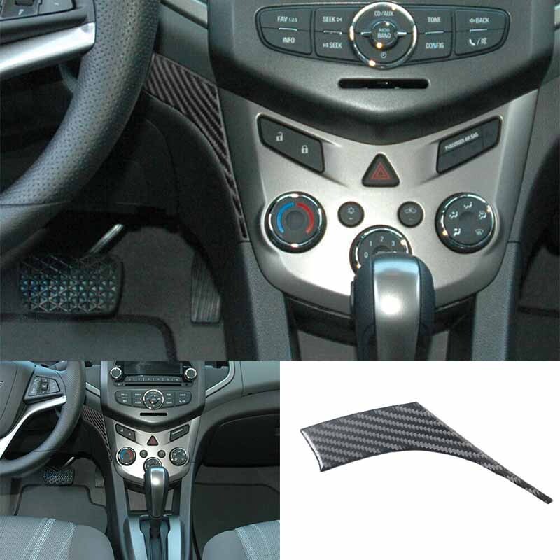 Carbon Fiber 2012-2016 Left Side of Climate For Chevrolet Sonic Control Cover