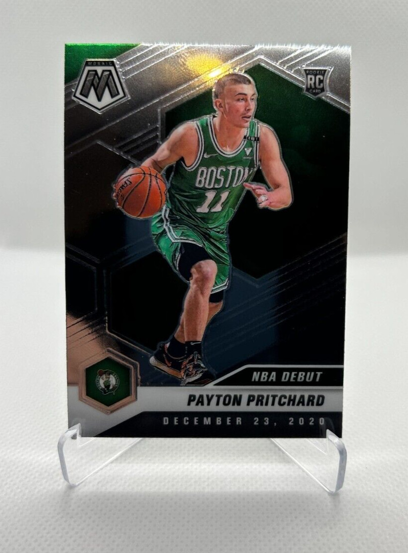 Payton Pritchard RC - 2020-21 Panini Mosaic #269 - Boston Celtics