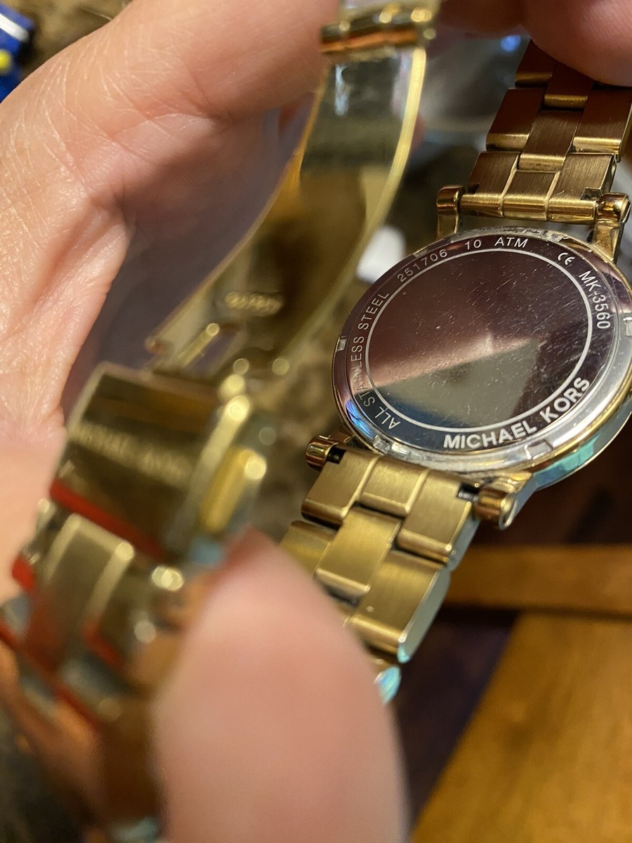 Michael Kors MK3560 Norie Gold-Tone Stainless Steel Womens  display picture 1